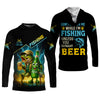 Maxcorners Don't Bother Me While I'm Fishing Unless You Brought Beer Funny Fishing Shirt, SPF Shirt, Fishing Shirts For Men