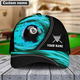 Maxcorners Personalized Ball 8 Ball 9 Black Cap