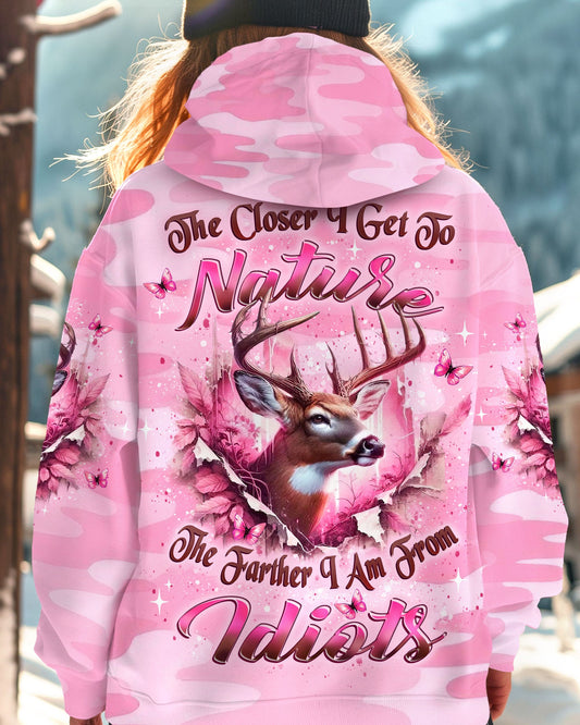 Maxcorners The Closer I Get To Nature Deer All Over Print LM1601