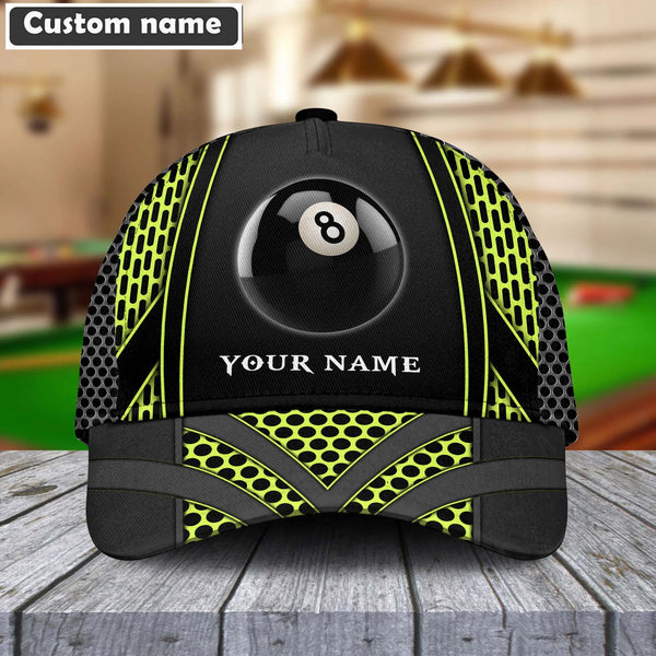 Maxcorners Colorful Personalized Billiards 8 Net Pattern Cap