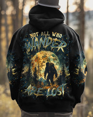 Maxcorners Not All Who Wander Are Lost Bigfoot All Over Print LM1601