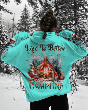 Maxcorners Life Is Better By The Campfire Christmas All Over Print LM2101