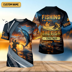 Maxcorners Fishing Is Not About The Fish Fishing UPF Shirts, Tournament Fishing Shirts, Men's Fishing Shirt