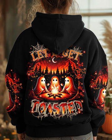 Maxcorners Let's Get Toasted Boos Halloween All Over Print LM2101