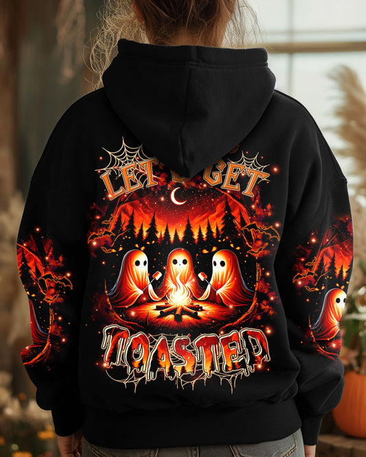 Maxcorners Let's Get Toasted Boos Halloween All Over Print LM2101