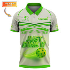 Maxcorners Personalized Name Funny Pickleball Shirt, Just Dink It Pickleball Shirts, Gift For Pickleball Lover LM0509