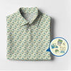 Maxcorners High Noon Golf Shirt, Golf Pattern Polos For Men's, Golf Gift For Golfers