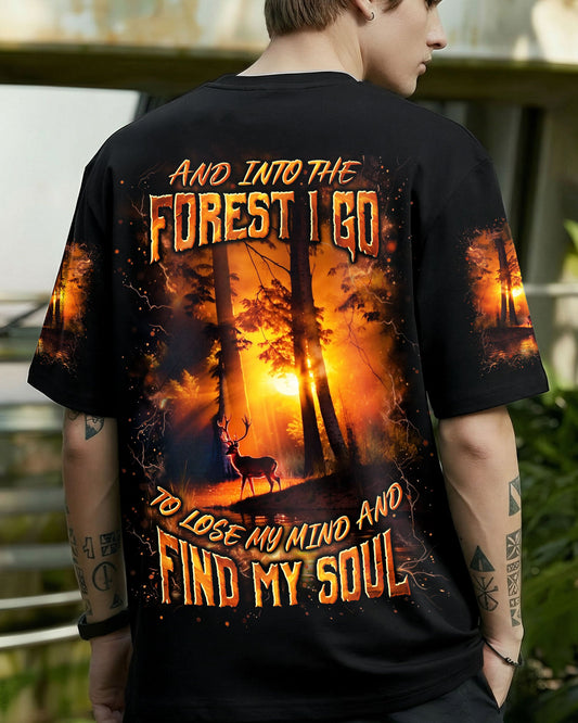 Maxcorners And Into The Forest I Go Deer All Over Print LM1601