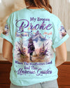 Maxcorners My Broom Broke So Now Wildflowers Halloween All Over Print LM2101