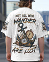 Maxcorners Not All Who Wander Are Lost Anchor Compass All Over Print LM1501