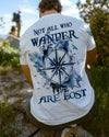 Maxcorners Not All Who Wander Are Lost All Over Print LM2101