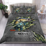 Maxcorners Personalized Fishing Bedding Set