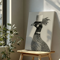 Maxcorners Funny Toilet Paper Bird Canvas Bathroom Wall Art6 LM2611