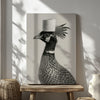 Maxcorners Funny Toilet Paper Bird Canvas Bathroom Wall Art6 LM2611