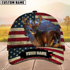 Maxcorners Premium Unique Collab Deer Hunting Camouflage Pattern Multicolor Personalized Name 3D Cap