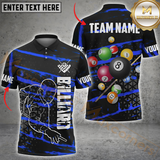 Maxcorners Billiard Mastershot Multicolor Customized Name, Team Name 3D Shirts