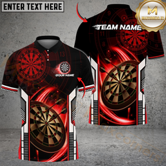 Maxcorners Darts Future Mechanic Multicolor Customized Name, Team Name 3D Shirts