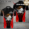 Maxcorners Golf Cowboy Ball Cartoon Style Personalized Name, Team Name 3D Shirt (4 Colors)
