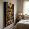 Maxcorners Moose Hunting Hunt Is Freedom Sunset Personalized Canvas Wall Art