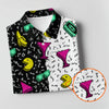 Maxcorners Retro Cassette Sunglasses Cocktail Banana Split Golf Shirt, Golf Tops For Women, Women’s Golf Apparel, Printed Golf Shirt LM1507