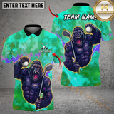 Maxcorners Savage Swing Golf Polo Shirt, Customized Name & Team Name 3D Shirts (4 Colors) 39