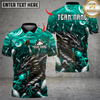 Maxcorners Bowling Flaming And Dragon Multicolor Customized Name, Team Name 3D Shirts