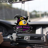 Maxcorners Personalized Billiards Family Ornament