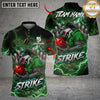 Maxcorners Bowling & Pins Thunder Werewolf Customized Name, Team Name 3D Shirt (6 Colors)