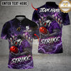Maxcorners Bowling & Pins Thunder Werewolf Customized Name, Team Name 3D Shirt (6 Colors)