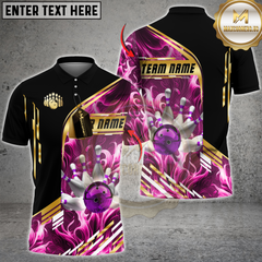 Maxcorners Inferno Strike Bowling Jersey Multicolor Customized Name, Team Name 3D Shirts