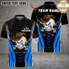 Maxcorners Golf Cowboy Ball Cartoon Style Personalized Name, Team Name 3D Shirt (4 Colors)