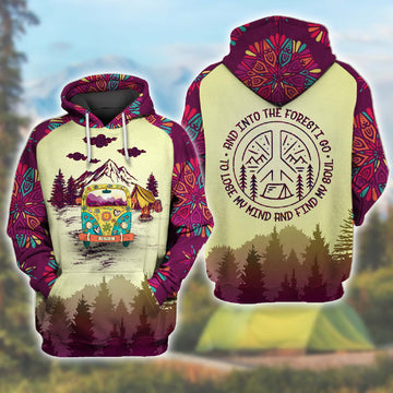 Maxcorners Camping 3D All Over Printed Shirt VTHD22