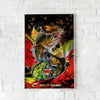 Maxcorners Walleye Fishing Aggressive Strike Artwork Personalized Name 3D Poster