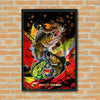 Maxcorners Walleye Fishing Aggressive Strike Artwork Personalized Name 3D Poster