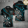 Maxcorners Darts Dartboard & Dynamic Dart Graphic Multicolor Customized Name, Team Name 3D Shirts