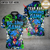 Maxcorners Halloween Bear Bowling Game Multicolor Customized Name, Team Name 3D Shirts