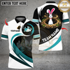 Maxcorners Rabbit Bowling Pins Design Multicolor Customized Name, Team Name 3D Shirt