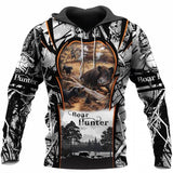 Maxcorners Trophy Hunter Compound Bow 3D Over Printed Hoodie