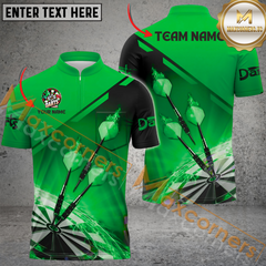 Maxcorners Classic Darts Jersey Multicolor Options Personalized Name, Team Name 3D Polo Shirt