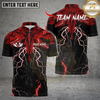 Maxcorners Darts Thunder Eagle Swing Dart Design Multicolor Customized Name, Team Name 3D Shirts