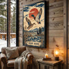 Maxcorners Moose Hunting Hunt Is Freedom Dark Forest Personalized Canvas Wall Art
