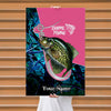 Maxcorners Crappie Fishing Hook Strike Art Personalized Name 3D Poster