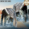 Maxcorners Fishing Skin Water Custom Name & Team Name 3D Shirts