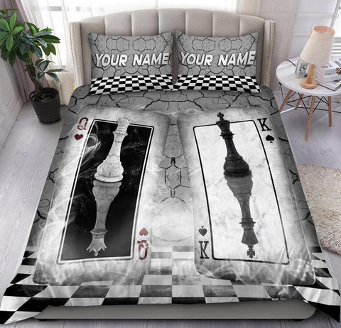 Maxcorners Chessboard Majesty Bedding Set