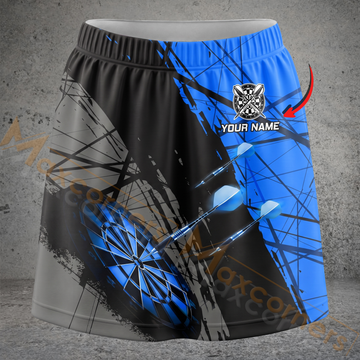 Maxcorners Darts Black Abstract Dartboard Personalized 3D Skirts With Shorts