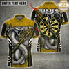 Maxcorners Darts Cobra Snake Crossed Arrows Multiple Options Personalized Name, Team Name 3D Shirt