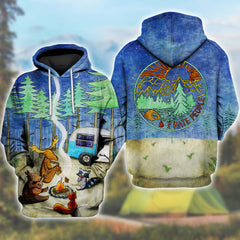 Maxcorners Camping 3D All Over Printed Shirt VTHD27