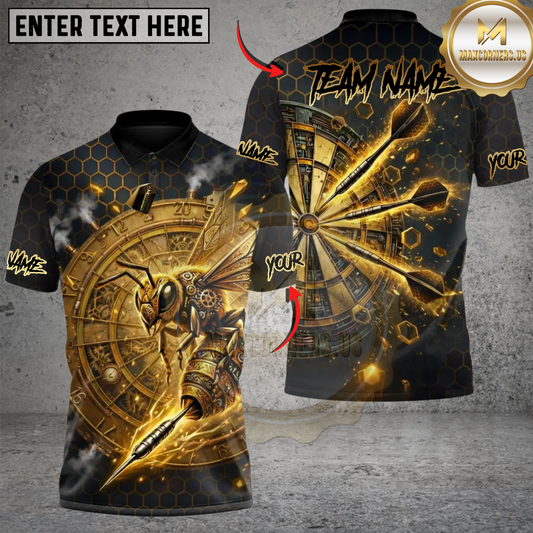 Maxcorners Darts Chrono Forge Precision Syndicate Multicolor Customized Name, Team Name 3D Shirts