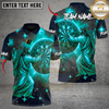 Maxcorners Darts God of the Golden Multicolor Customized Name, Team Name 3D Shirt