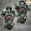 Maxcorners Dart Board Panda Mascot Rebel Hip Hop Style Graphic Multicolor Customized Name, Team Name 3D Shirts